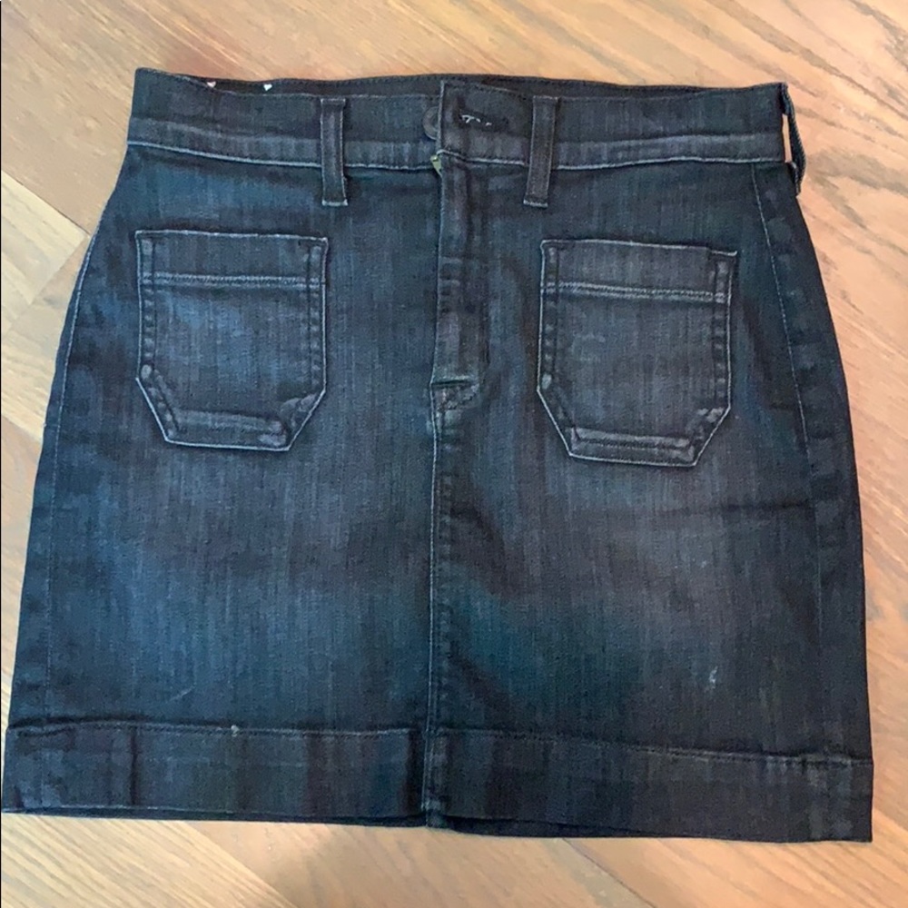 Hudson jeans high waist skirt